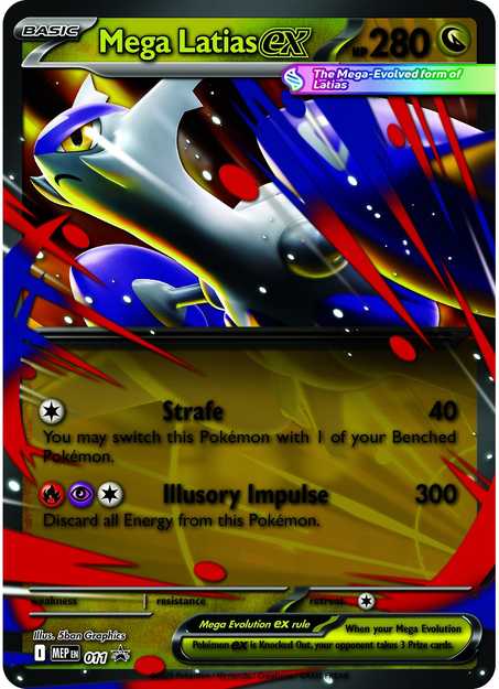 „Pokemon Pokemon TCG“ – „Mega Latias“ iš dėžutės