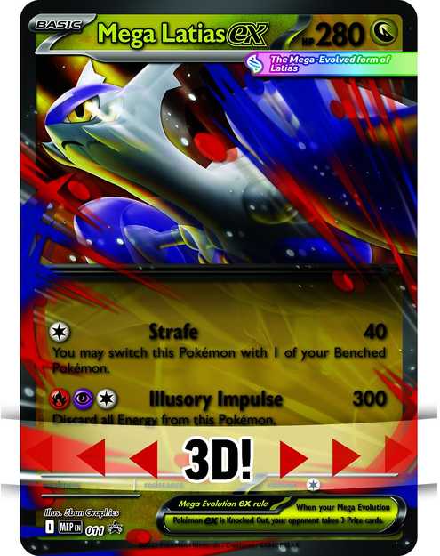 „Pokemon Pokemon TCG“ – „Mega Latias“ iš dėžutės