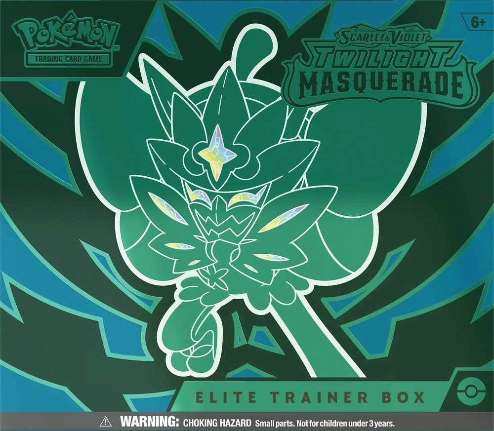 „The Pokemon Pokemon TCG“ – „Scarlet & Violet 6 Twilight Masquerade Elite Trainer Box“