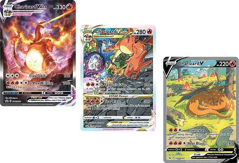 „Pokémon TCG“: „Sword & Shield Ultra-Premium“ kolekcija – Charizard