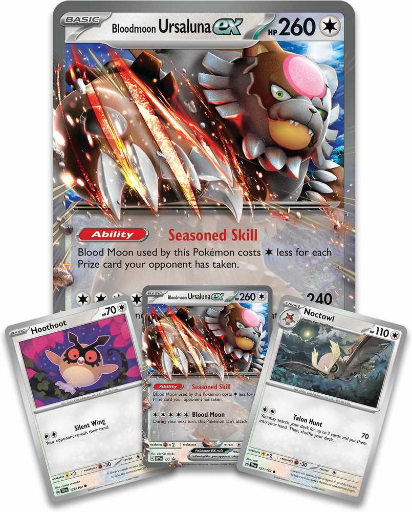 „Pokemon“ TCG – „Bloodmoon Ursaluna ex Box“