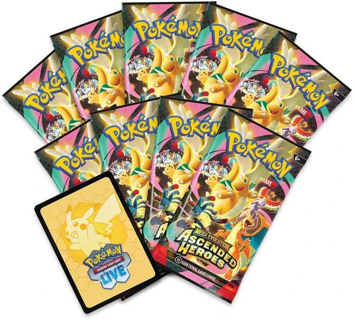 English Pokemon Elite Trainer Card game case