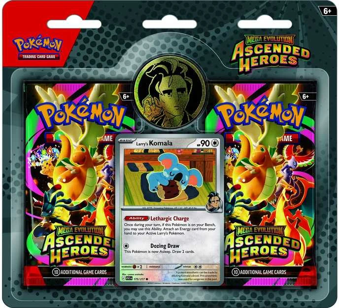 Kolekcionuojamų kortelių žaidimas - Pokémon Mega Evolution Ascended Heroes Collection Erika