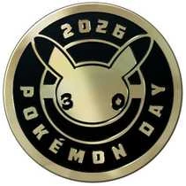 Kolekcionuojami daiktai – „Pokémon Day 2026“ kolekcijos dėžutė (Pokémon, Pikachu kortelė, moneta, 3 papildymo paketai)
