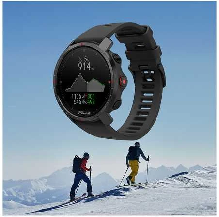 Išmanusis laikrodis Polar Grit X Pro M/L, juodos spalvos