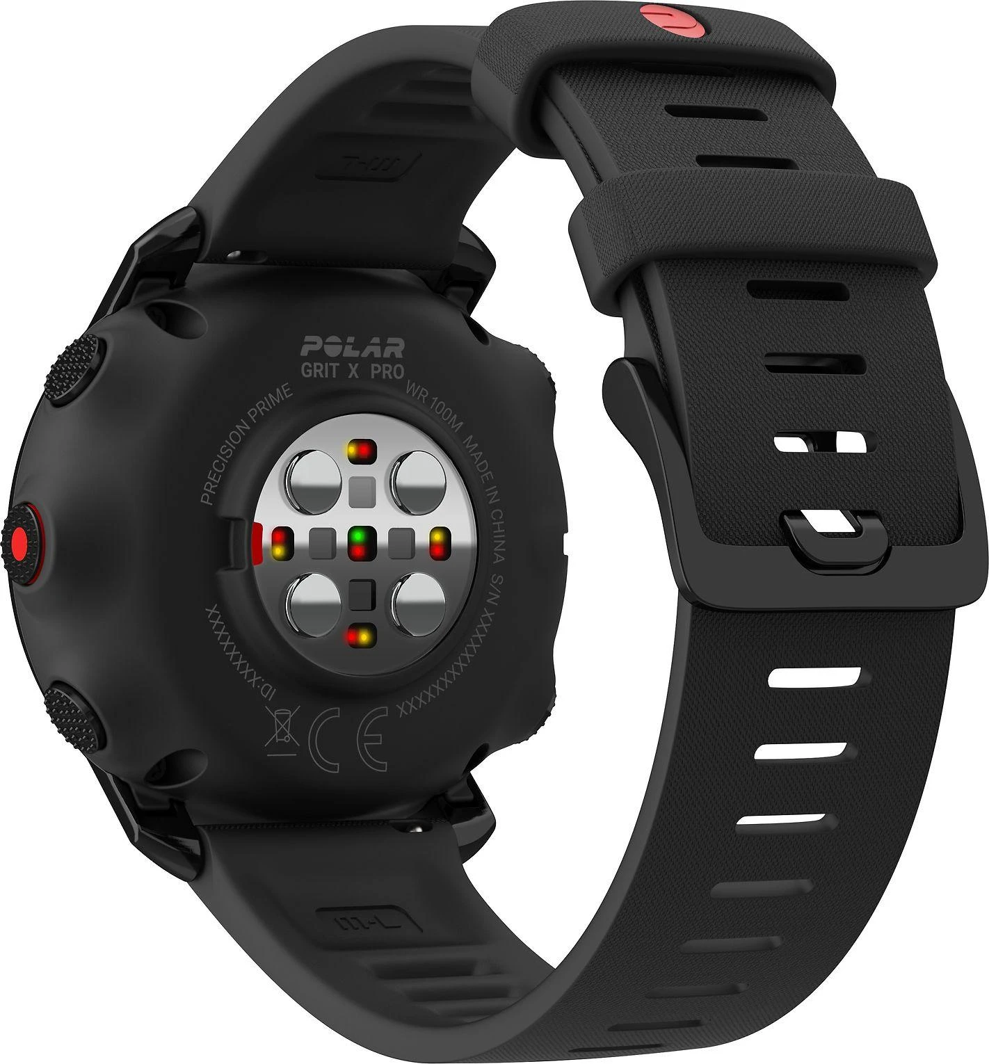 Išmanusis laikrodis Polar Grit X Pro M/L, juodos spalvos