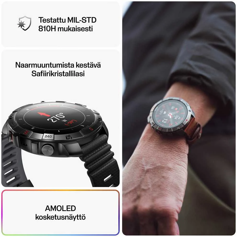 Išmanusis laikrodis Polar Grit X2 Pro Titan