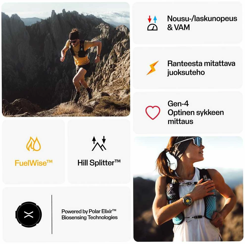 Išmanusis laikrodis Polar Grit X2 Pro Titan