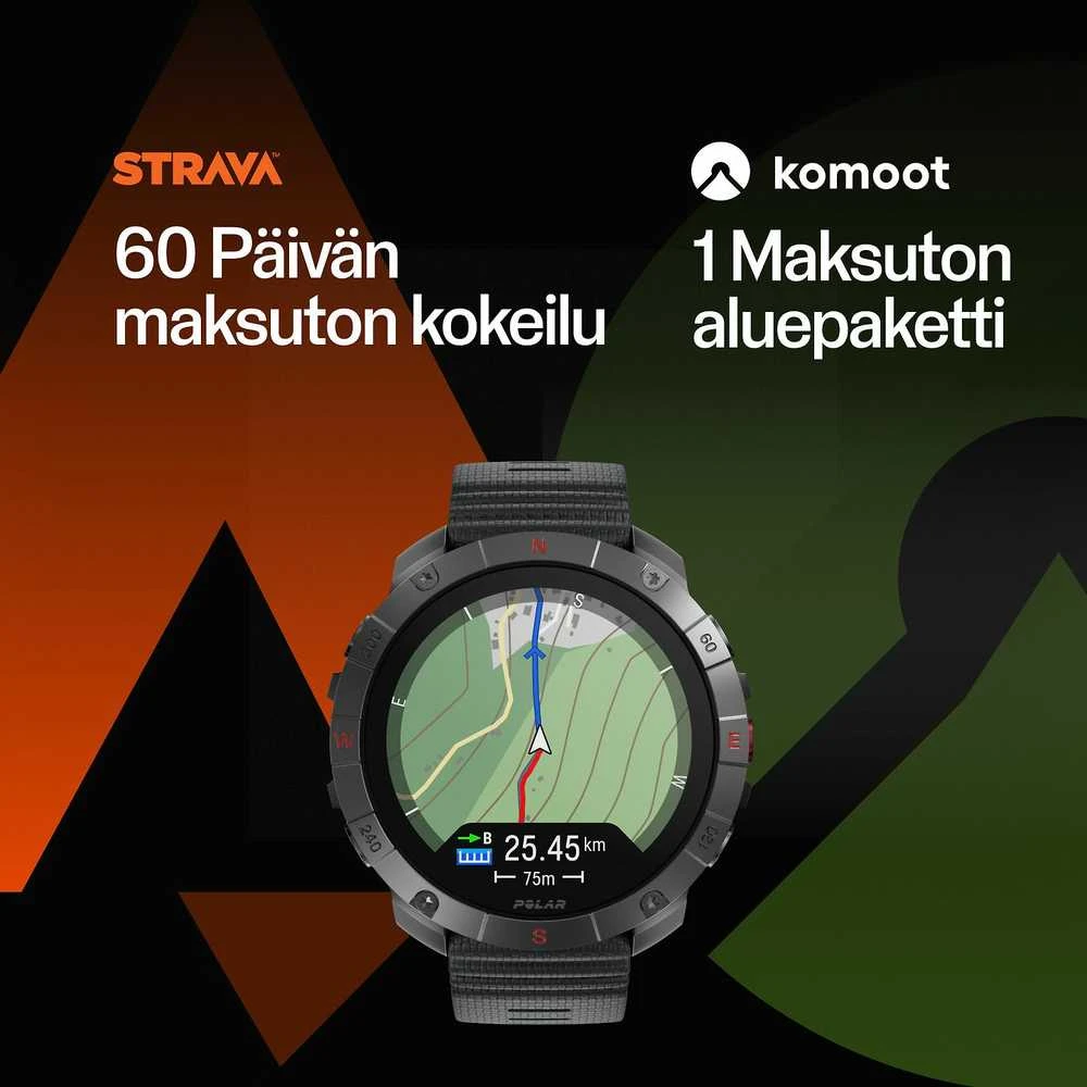 Išmanusis laikrodis Polar Grit X2 Pro Titan