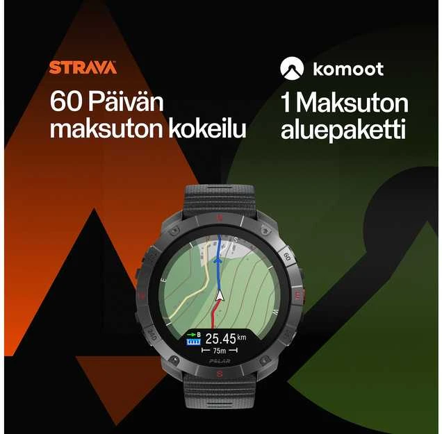 Išmanusis laikrodis Polar Grit X2 Pro Titan