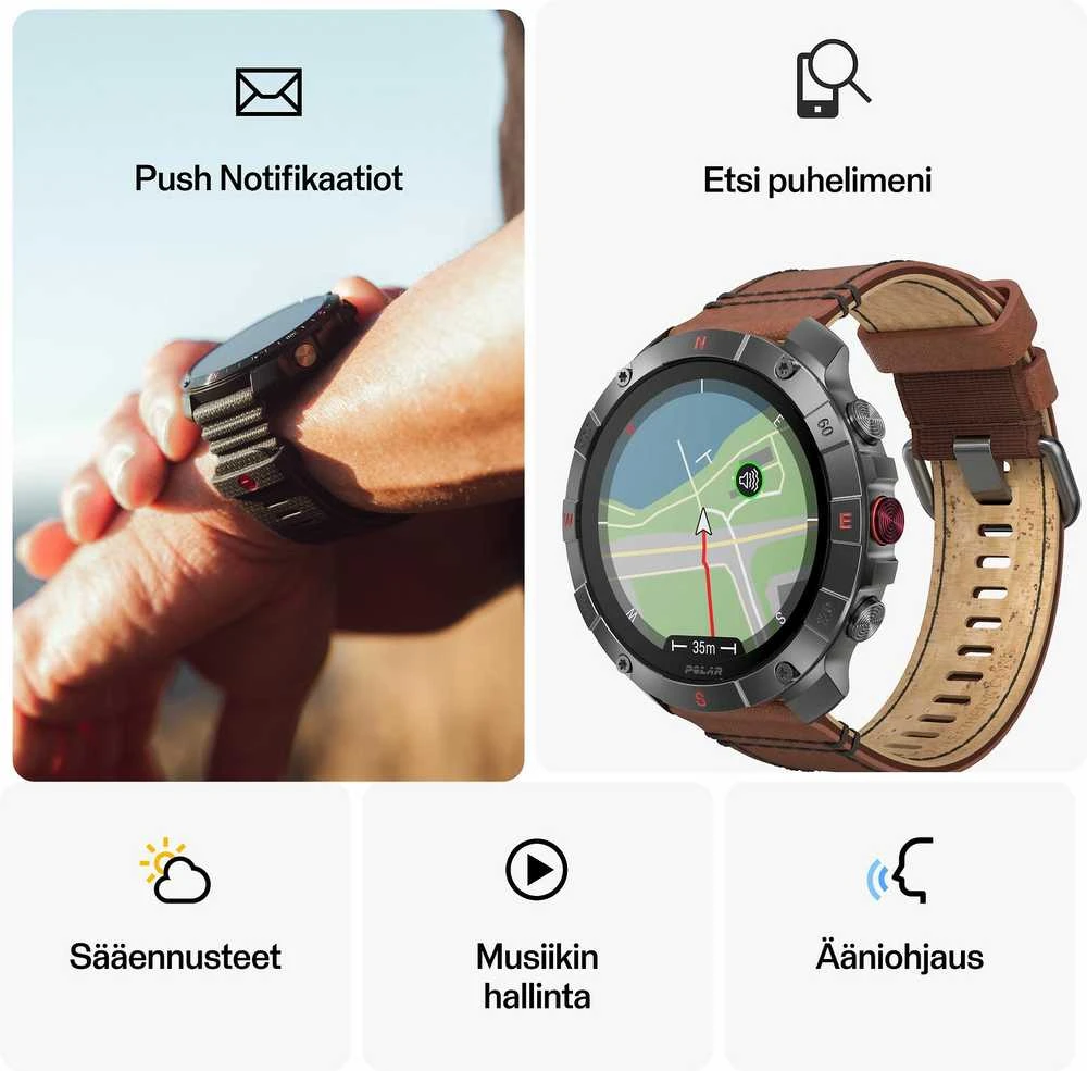 Išmanusis laikrodis Polar Grit X2 Pro Titan