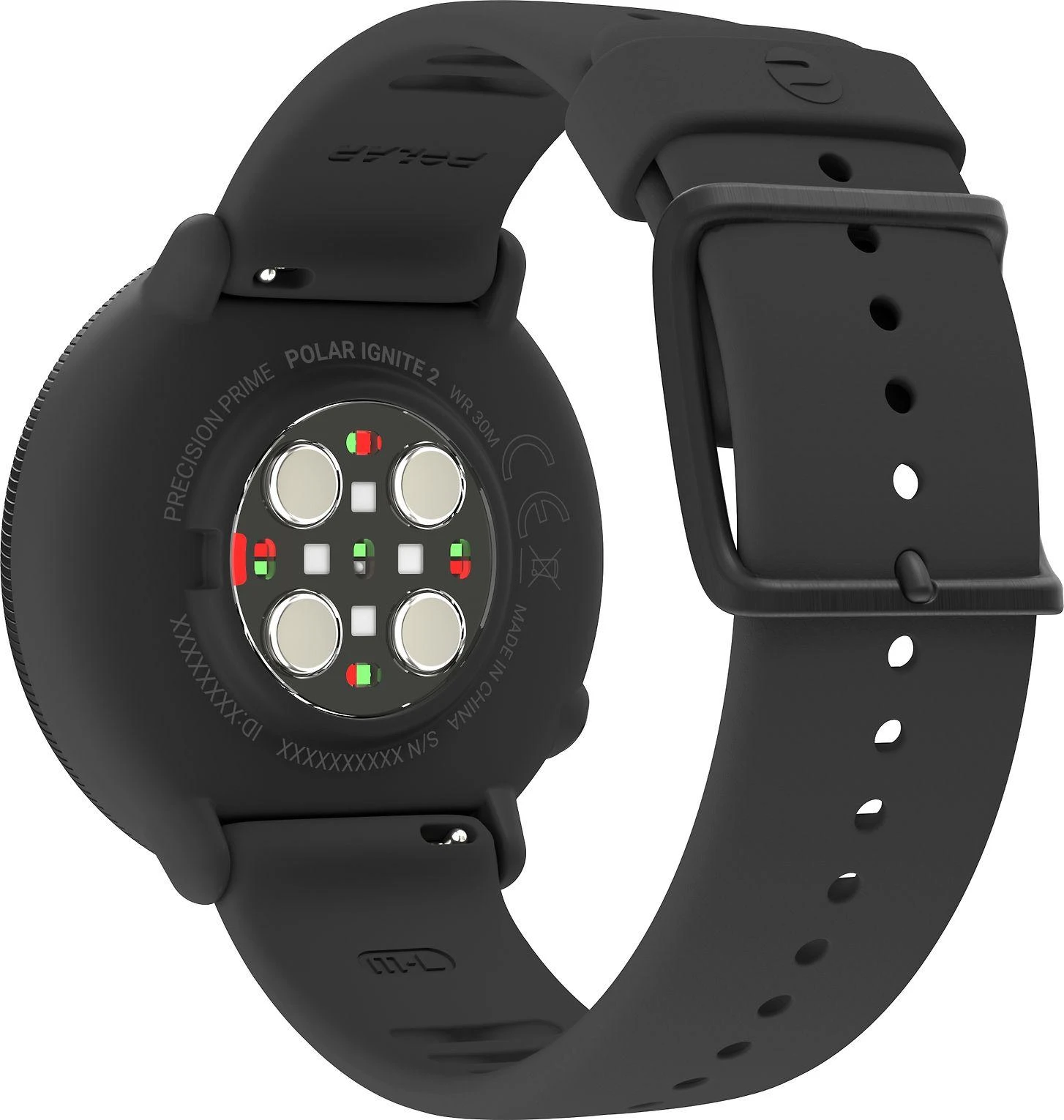 Išmanusis laikrodis Polar Ignite 2, S/L dydžio, Juodos spalvos