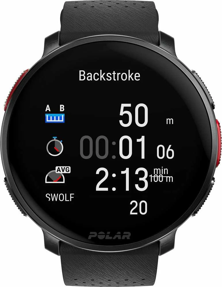 Išmanusis laikrodis Polar Vantage V3 S/L, Juodas