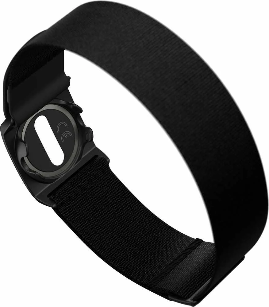 Širdies ritmą matuojantis diržas Polar Verity Sense, M-XXL dydis, Juodos spalvos