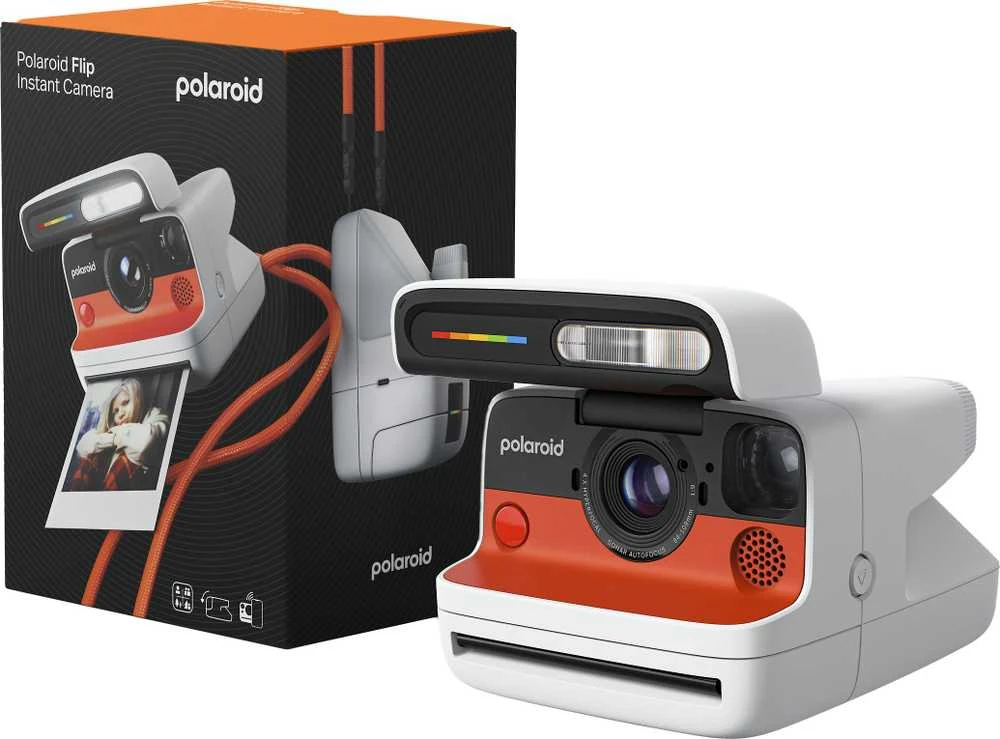 Polaroid „Flip Baltas“ spalvotų juostų rinkinys (8 nuotraukos)