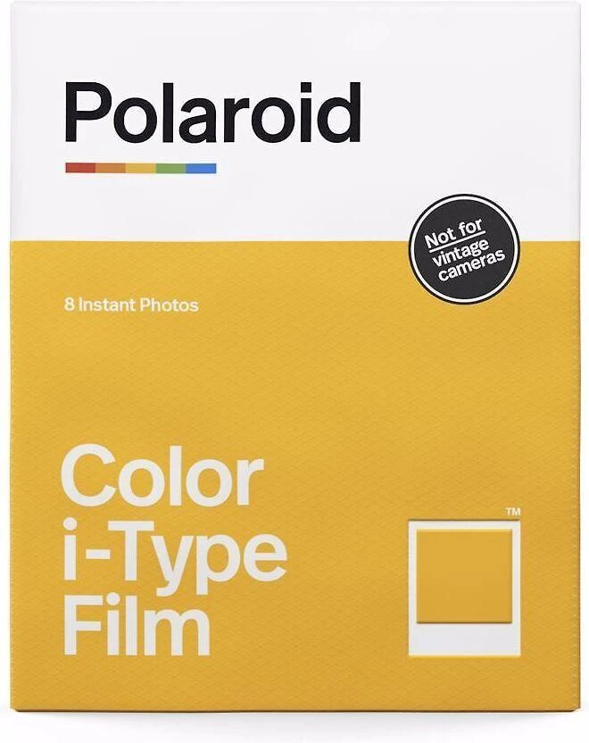 Polaroid Originals spalvotos fotoplokštelės COLOR I-TYPE (8 plokštelės)