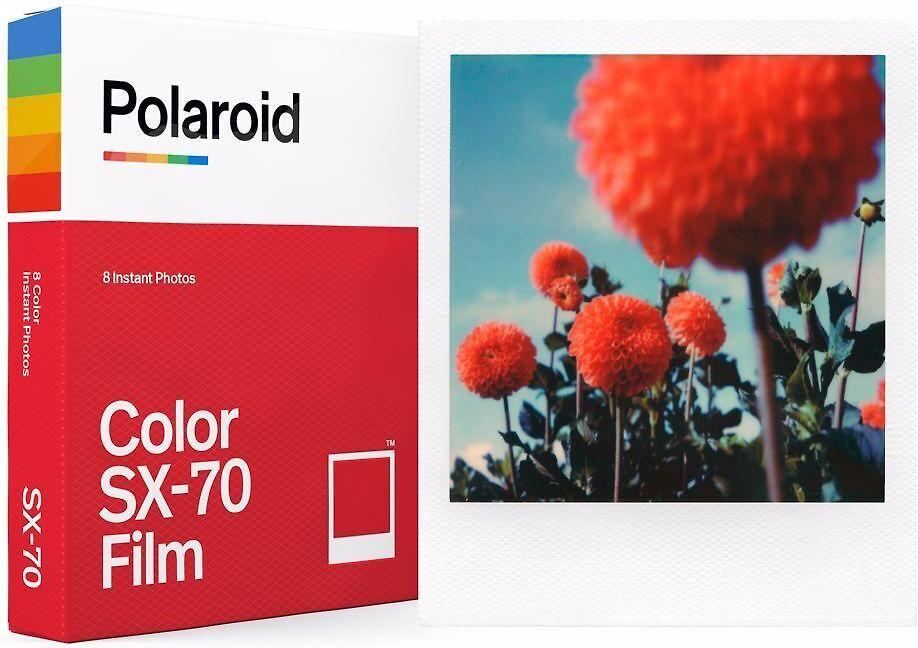 POLAROID SPALVOTA PLĖVELĖ SX-70