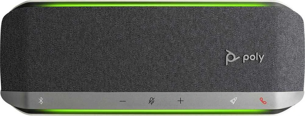 Poly Sync 40+ garsiakalbis, konferencijų sprendimas, Teams sertifikuotas, Bluetooth, USB-A ir USB-C, įskaitant BT600 Bluetooth raktą