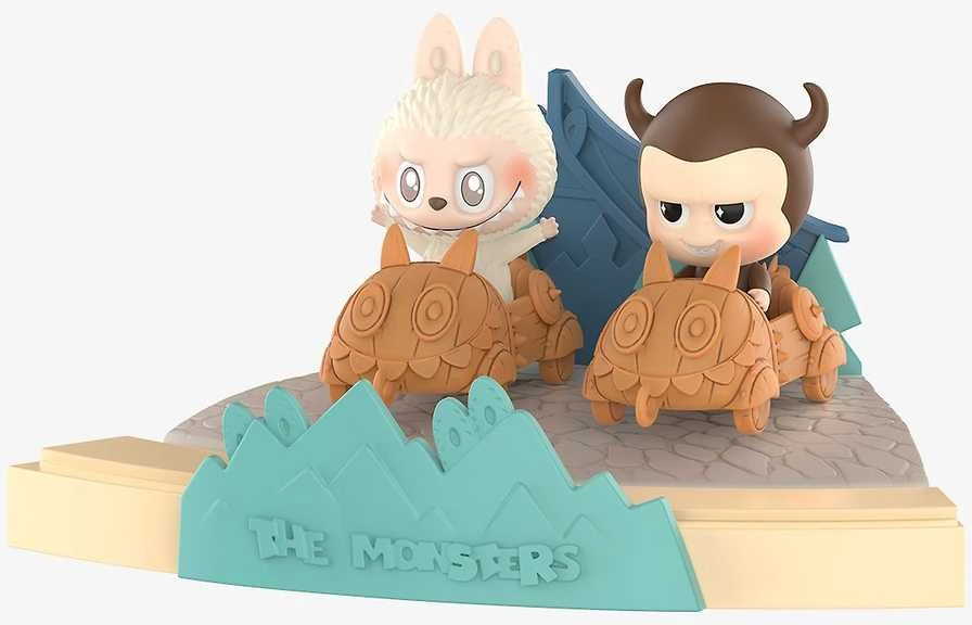 POP MART Labubu kolekcinė figūrėlė iš „The Monsters, Playing Games Scene“ serijos