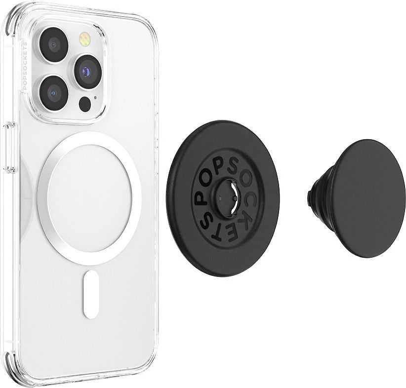 Popsockets PopGrip MagSafe 2 806828 juodos spalvos telefono laikiklis