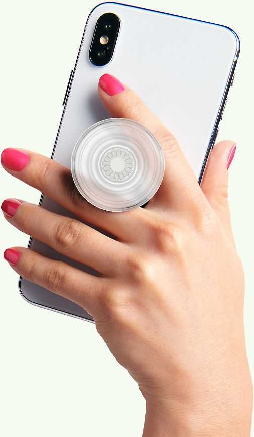 „Popsockets 2 Clear 805136“ – standartinis telefono laikiklis ir stovas