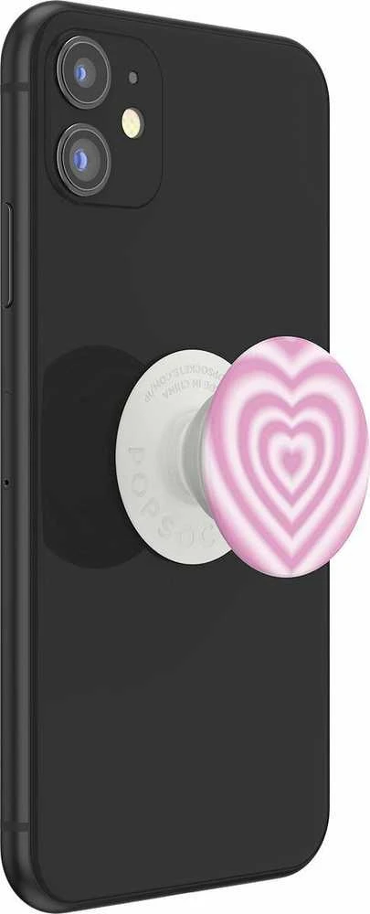 Popsockets širdelės raštas ant telefono