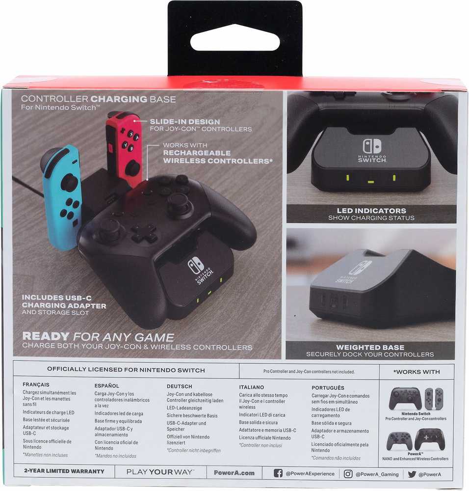 Power A PowerA SWITCH Įkroviklis do pada i JOY-CON