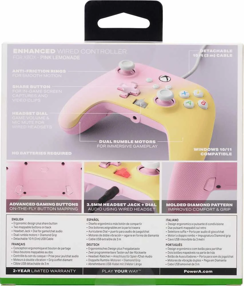 Žaidimų pultelis PowerA Enhanced, skirtas Xbox Series X/S