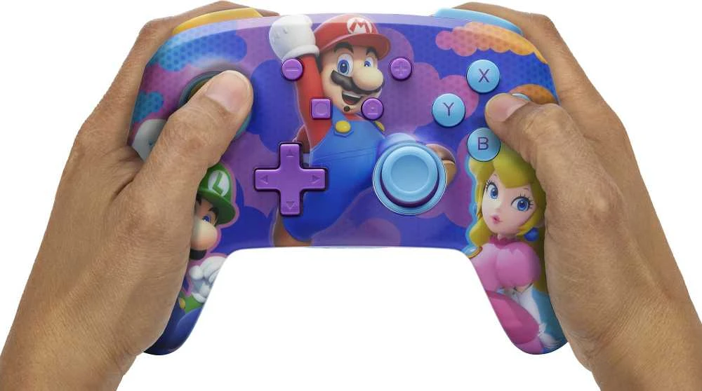 Power A „PowerA“ patobulintas belaidis žaidimų valdiklis, „Mario“, „Switch“