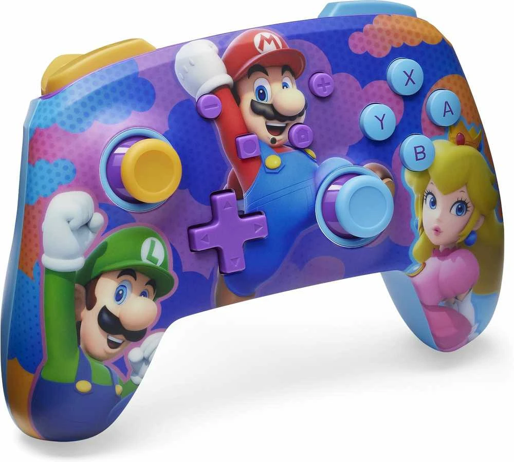 Power A „PowerA“ patobulintas belaidis žaidimų valdiklis, „Mario“, „Switch“