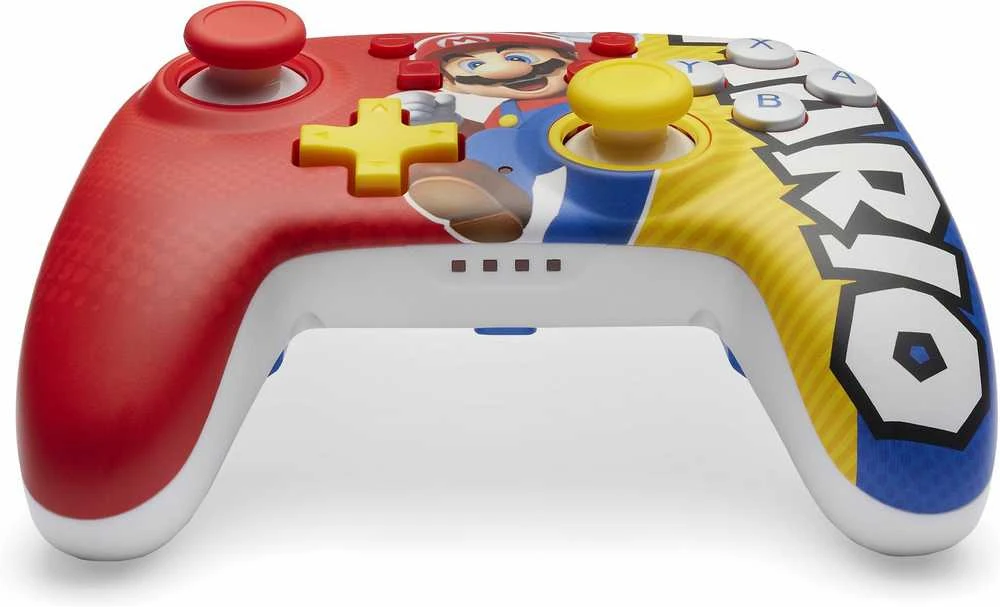 Power A „PowerA Nano Enhanced“ belaidis valdiklis, „Mario“, „Nintendo Switch“.