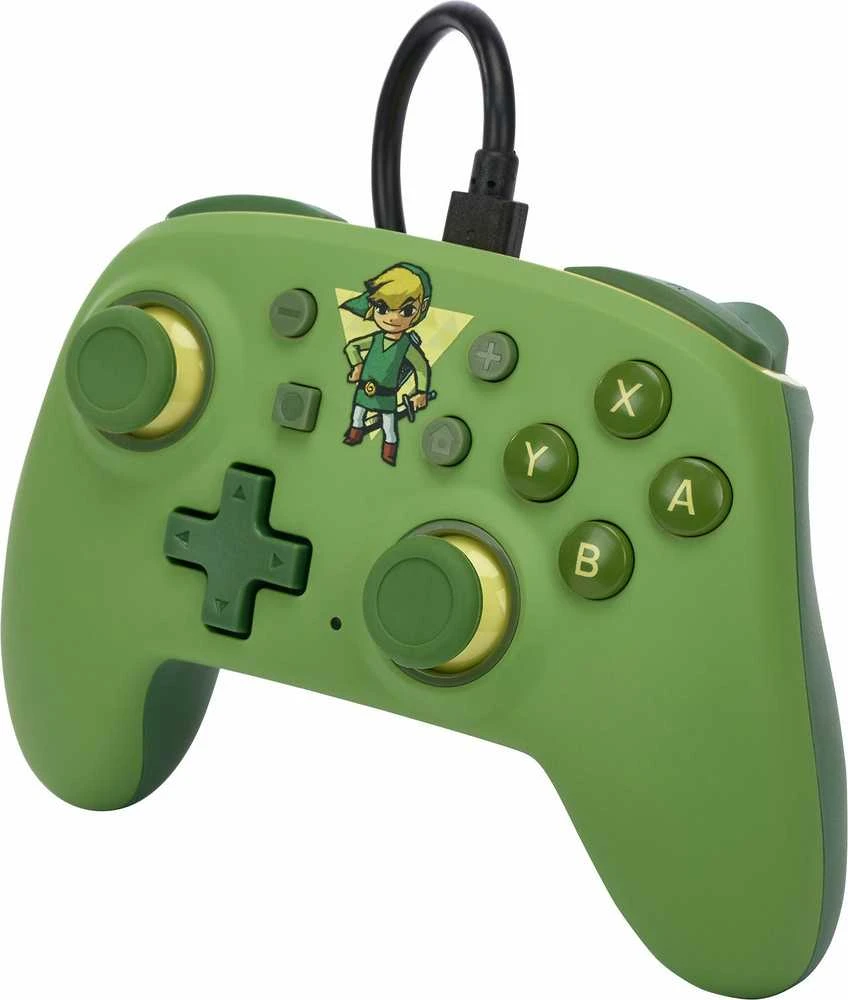 Power A Maitinimas A PowerA Nano laidinis valdiklis -peliohjain, Toon Link, Switch
