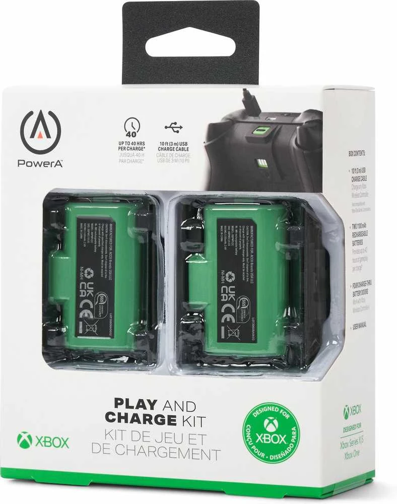 Power A PowerA Play & Charge Kit - XBOX Series X/S - Juodas