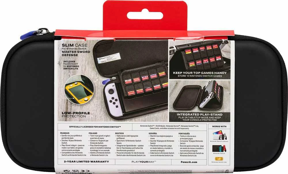 Power A PowerA apsauginis dėklas Master Sword Defense | Standard/Lite/OLED
