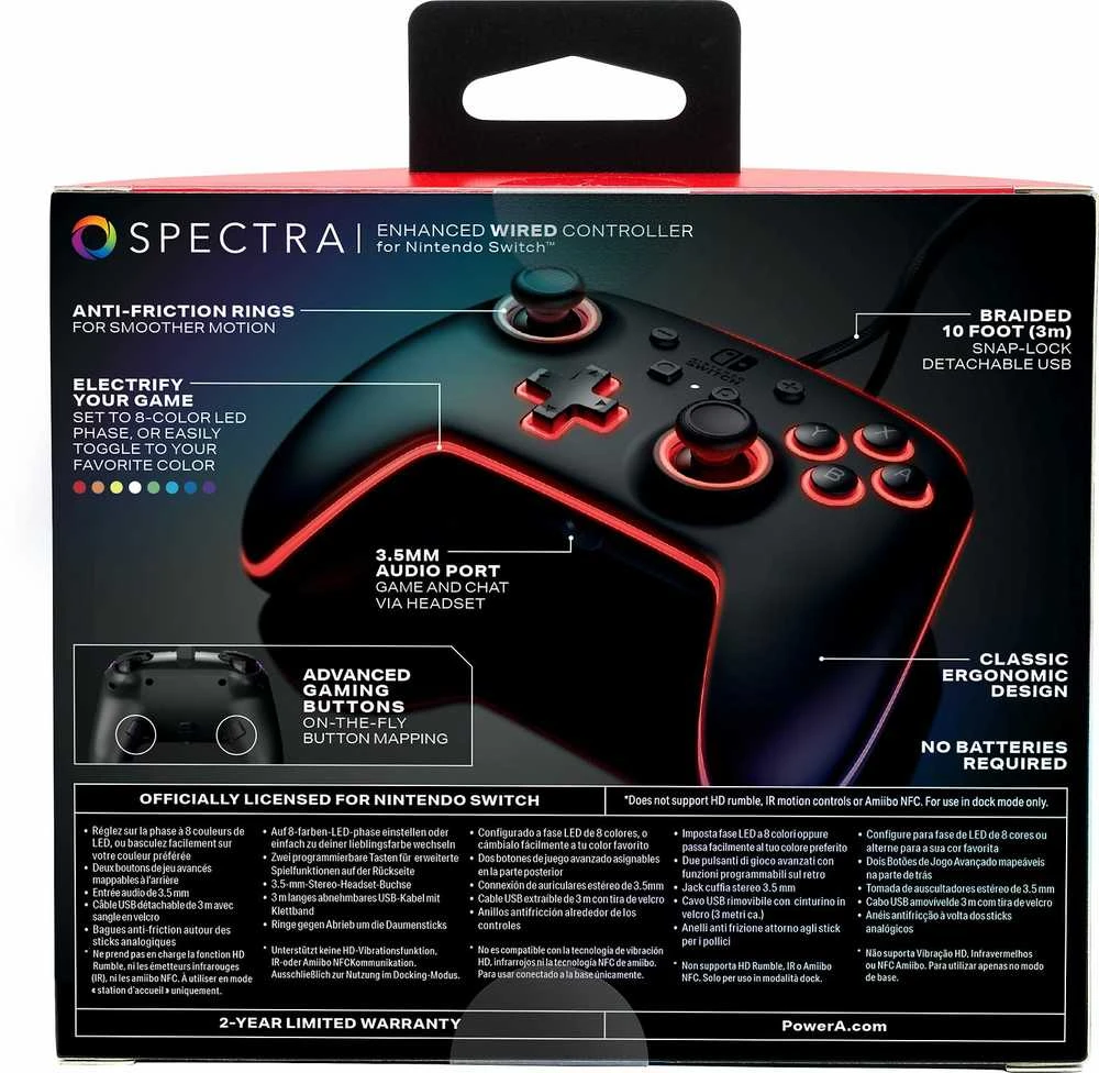 Power A PowerA Spectra Enhanced laidinis valdiklis skirtas Nintendo Switch