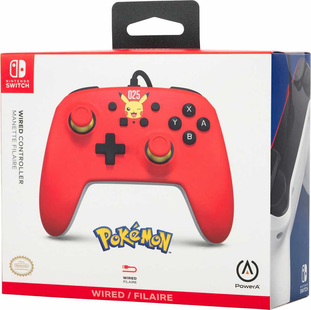 Power A „PowerA“ laidinis valdiklis – „Laughing Pikachu“ / „Nintendo Switch“