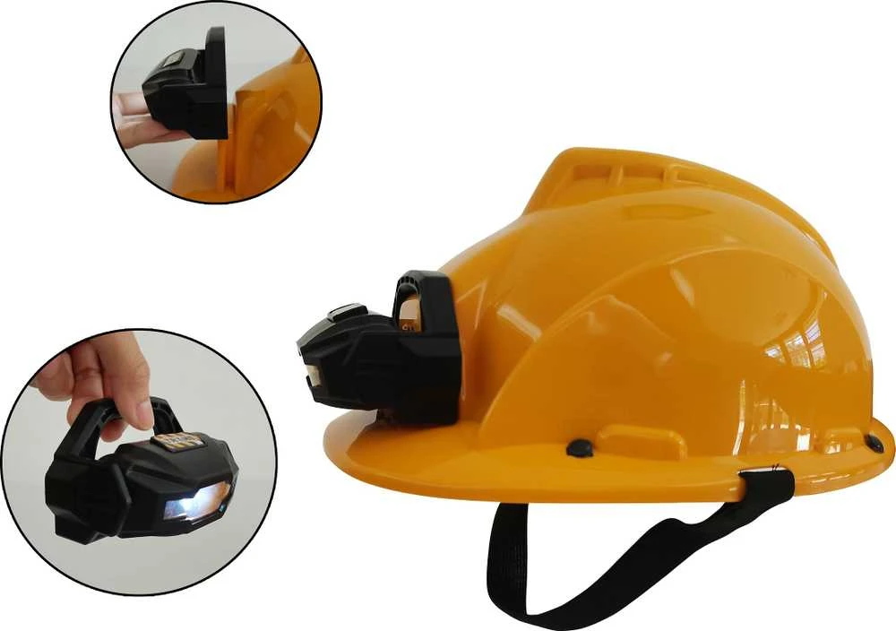 Liniex POWER X, Statybinis šalmas su nešiojamu priekiniu žibintu