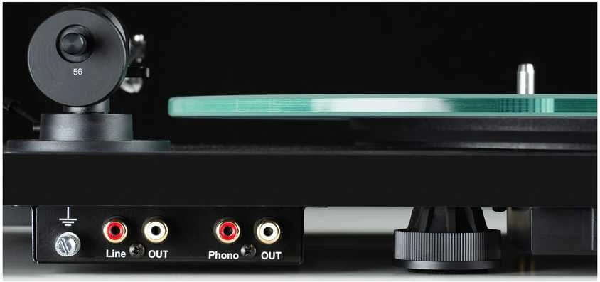Pro-Ject T1 EVO fono patefonas, pianinas juodas