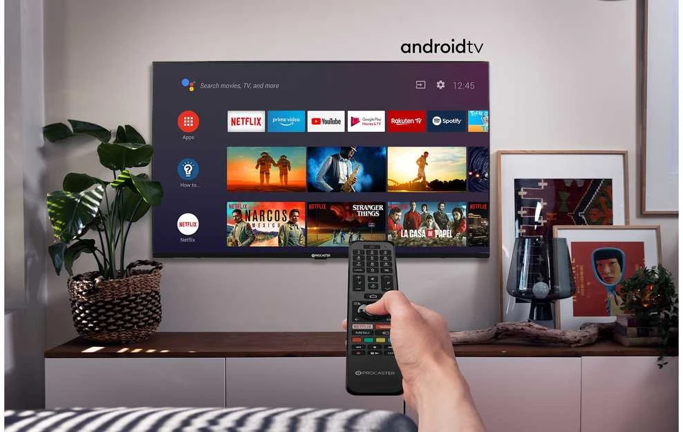 ProCaster 55SL901H 55 4K Android LED televizorius