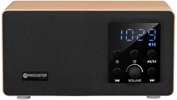 ProCaster Fusion FM-kelloradio Bluetooth-yhteydellä