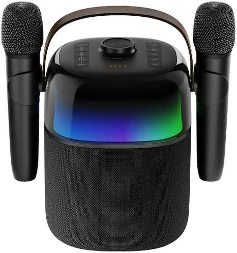 ProCaster Upbeat karaokekaiutin kahdella mikrofonilla