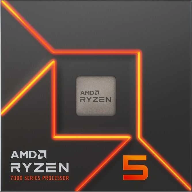 Procesorius AMD Ryzen 5 7600, 5 nm, 3.8 GHz, 32 MB