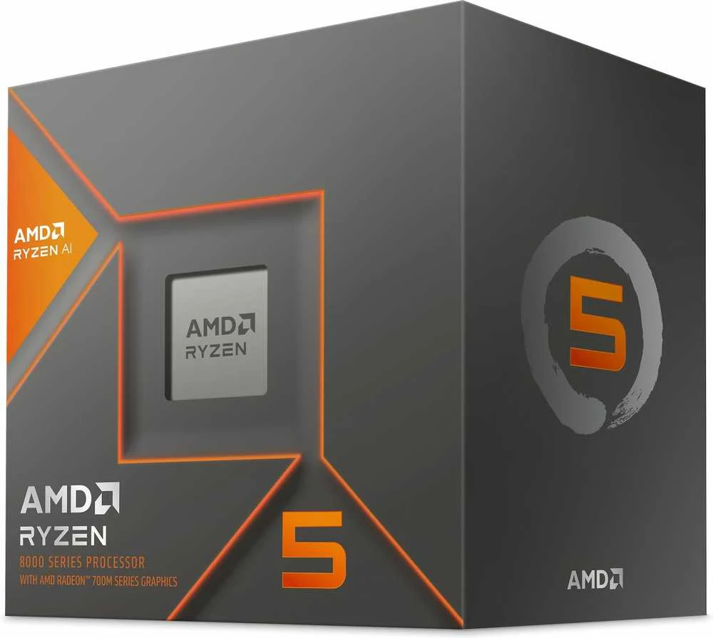 Procesorius AMD CPU Desktop Ryzen 5 6C/12T 8600G (3,8/5,0 GHz Max, 22MB, 65W, AM5) dėžutė