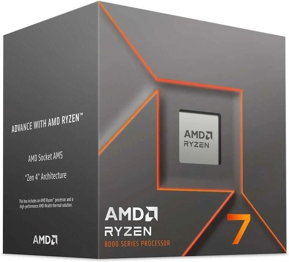 Procesorius AMD Ryzen 7 8700F (8x 4.10 GHz) 16 MB, AM5