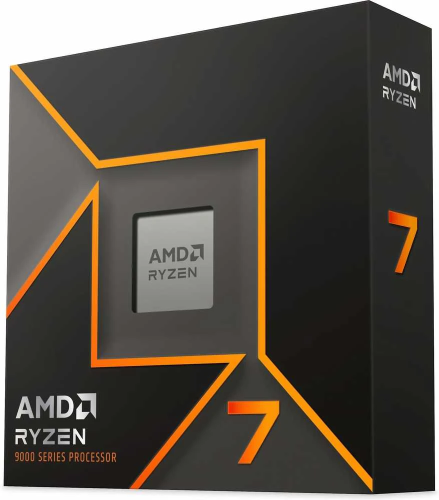 AMD CPU Desktop Ryzen 7 8/16T 9700X (3,8 GHz / 5,5 GHz, 40 MB, 65 W, AM5) su Radeon Graphics