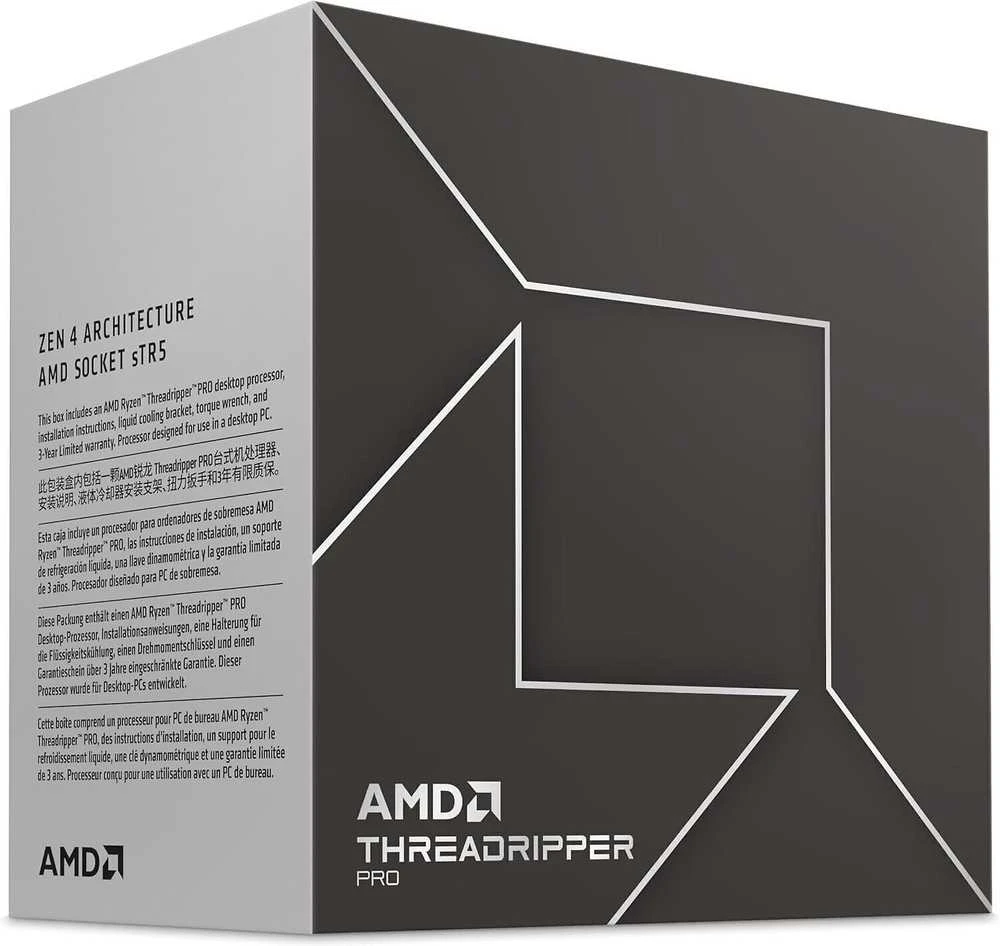 Procesorius - AMD Ryzen Threadripper Pro 7965WX, 4,2 GHz, 128 MB L3 (dėžutė)