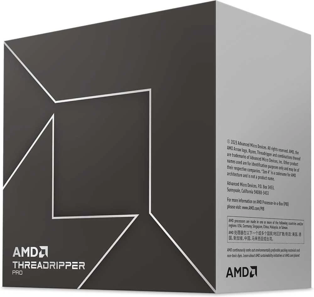 Procesorius - AMD Ryzen Threadripper Pro 7965WX, 4,2 GHz, 128 MB L3 (dėžutė)