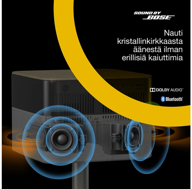 Išmanusis nešiojamas projektorius Epson Lifestudio Flex EF-71 | Full HD | Baltas