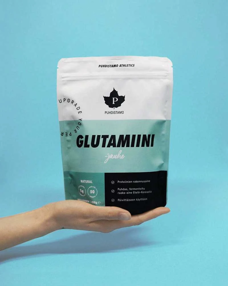 Puhdistamo Athletics Glutamiini, 250 g
