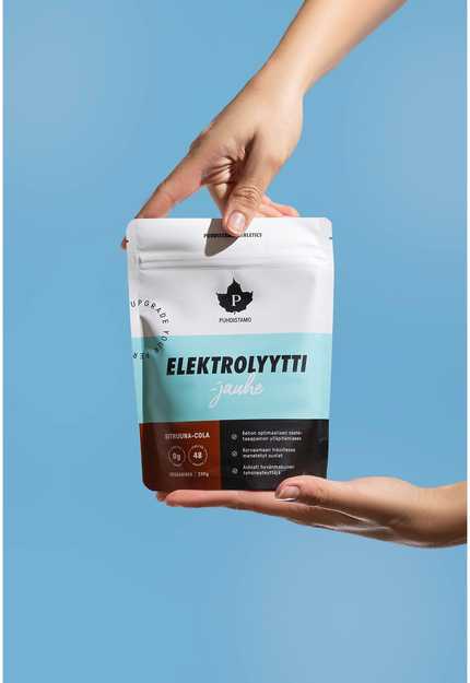 Puhdistamo elektrolyyttijauhe, sitruuna-cola, 240 g
